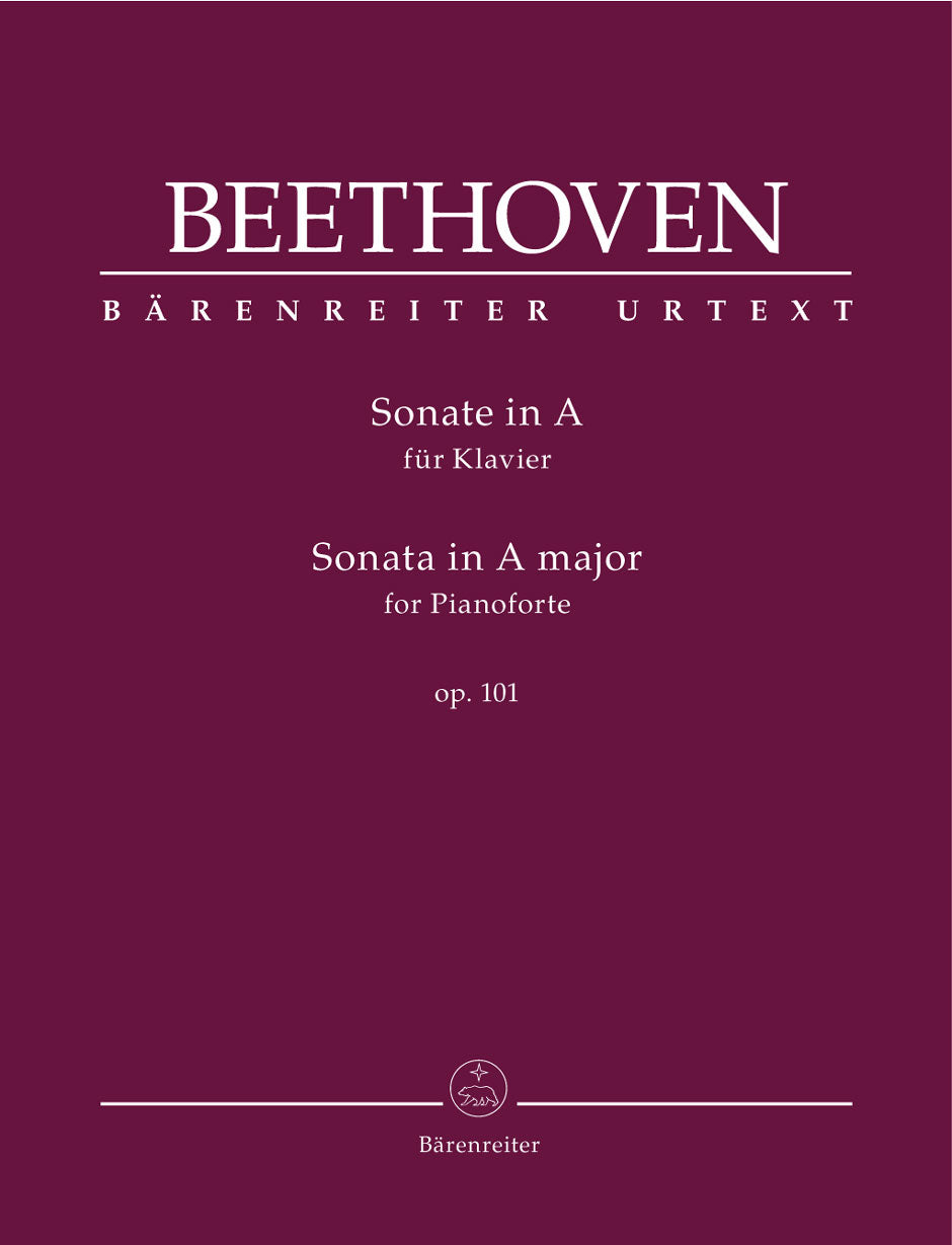 Beethoven: Sonata for Pianoforte A major op. 101