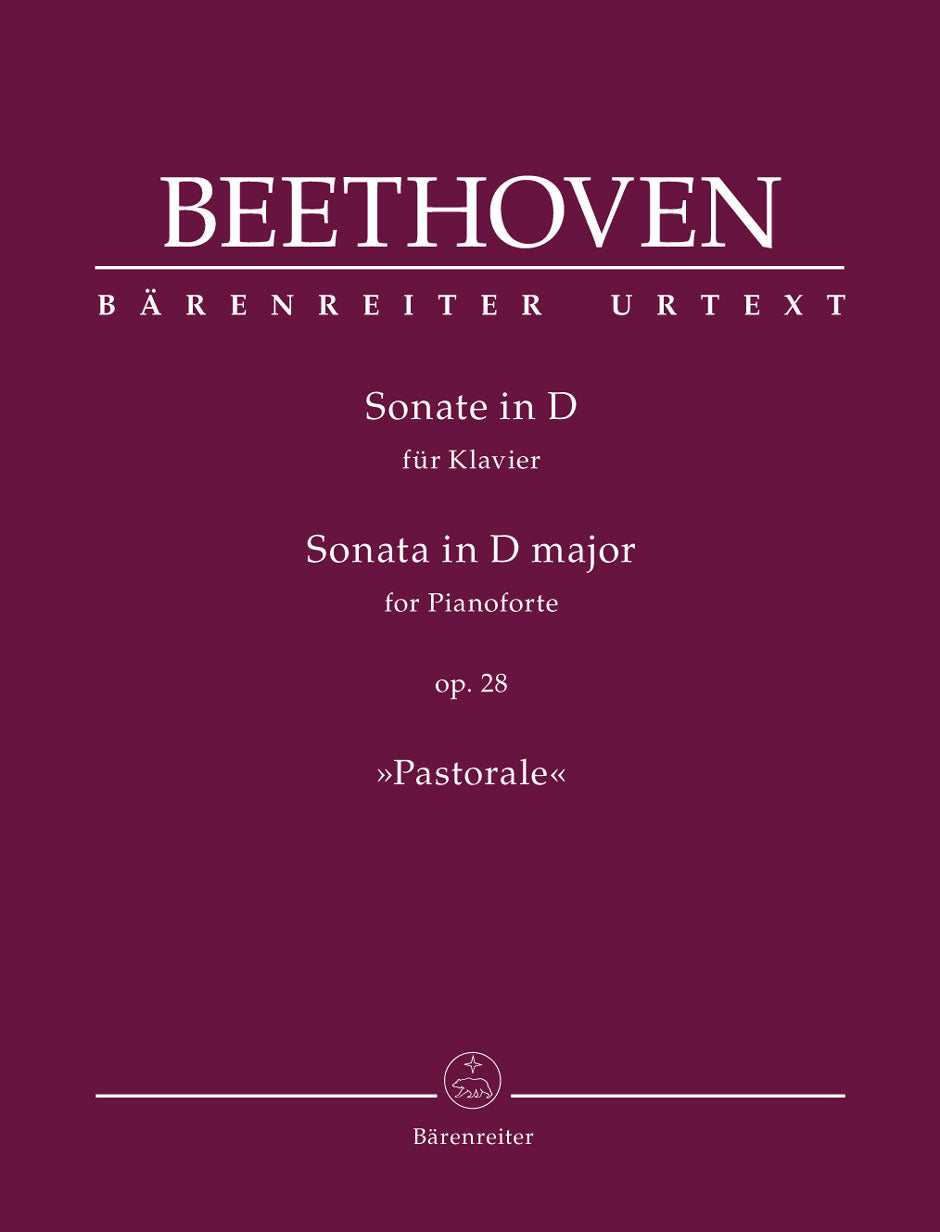 Beethoven: Sonata for Pianoforte D major op. 28 Pastorale