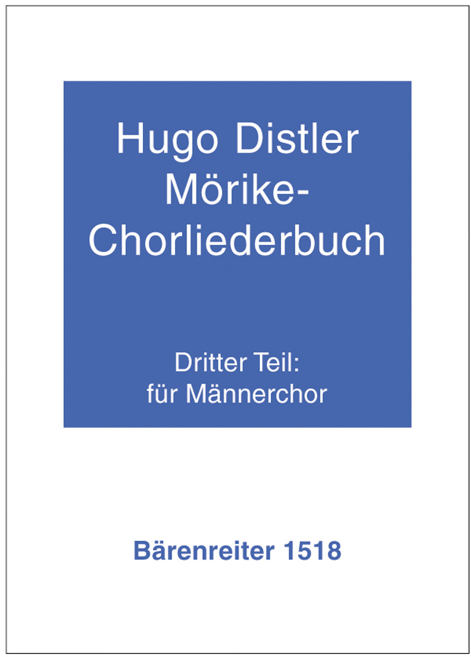 Hugo Distler: Mörike-Chorliederbuch (1938/39) - Teil 3