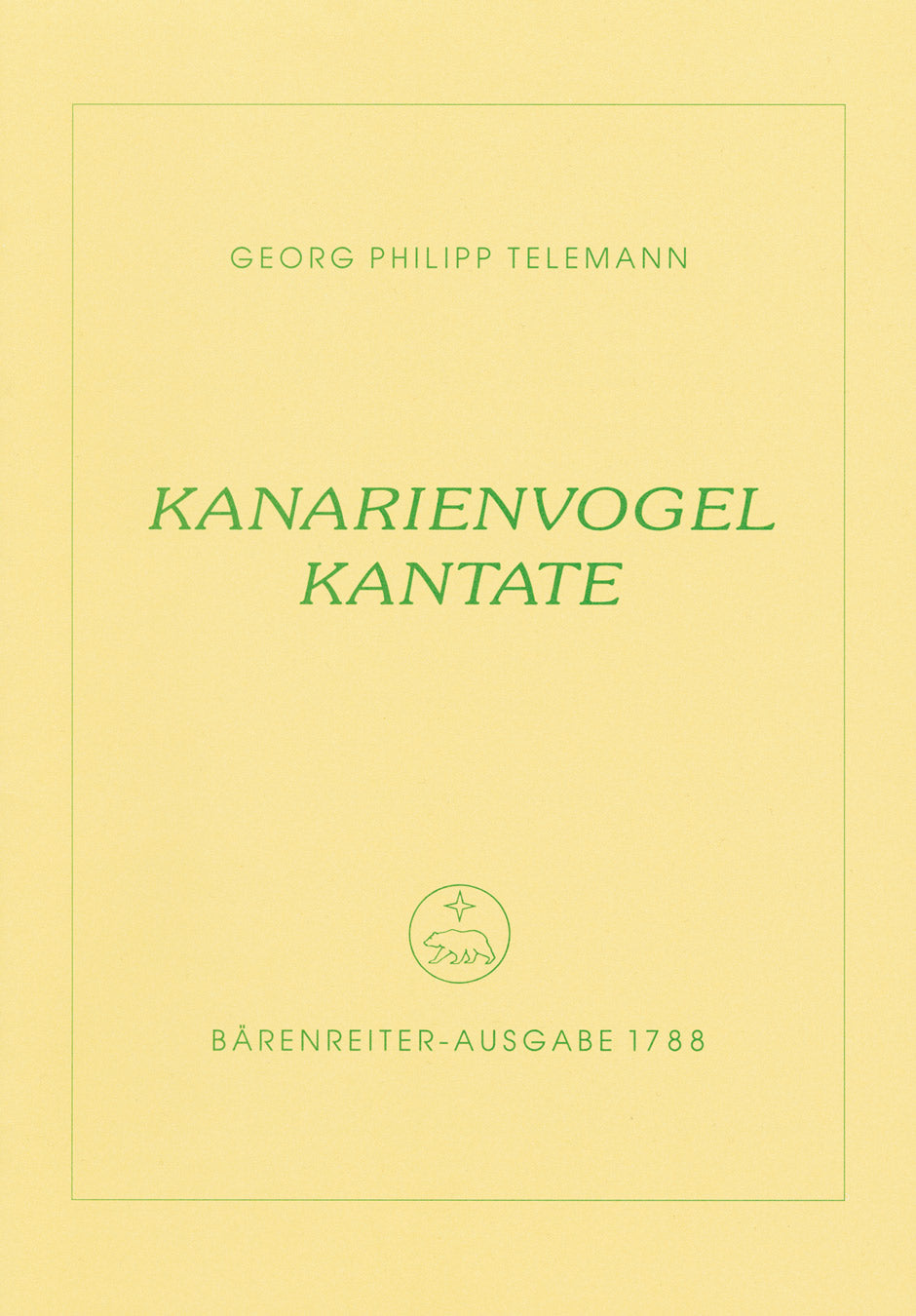 Kanarienvogel-Kantate