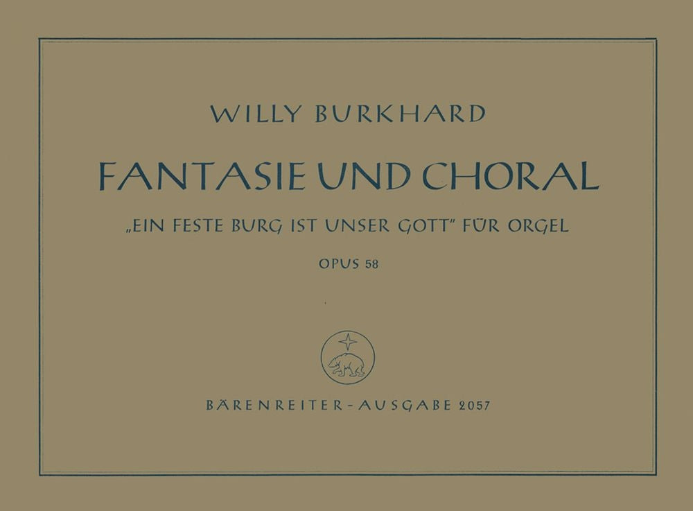 Fantasie und Choral "Ein feste Burg ist unser Gott" (1939)