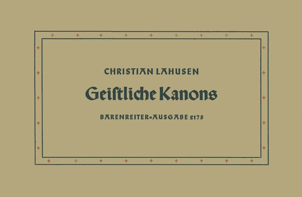 Geistliche Kanons nach Sprüchen der Bibel und alten Haussprüchen