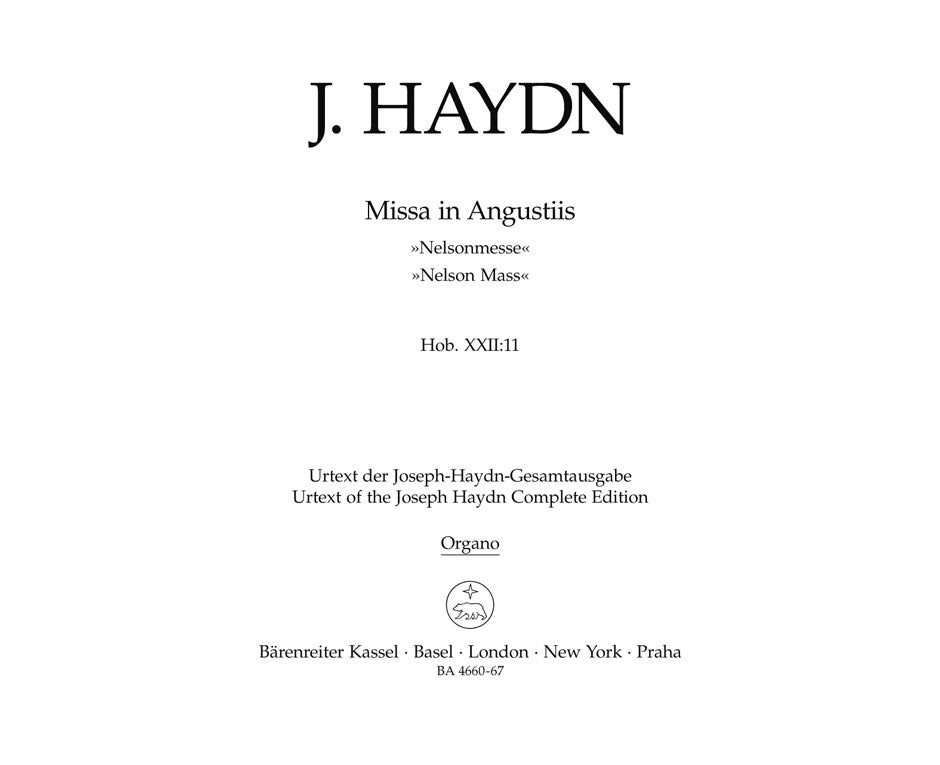 Haydn: Missa in angustiis Hob.XXII:11 Nelsonmesse