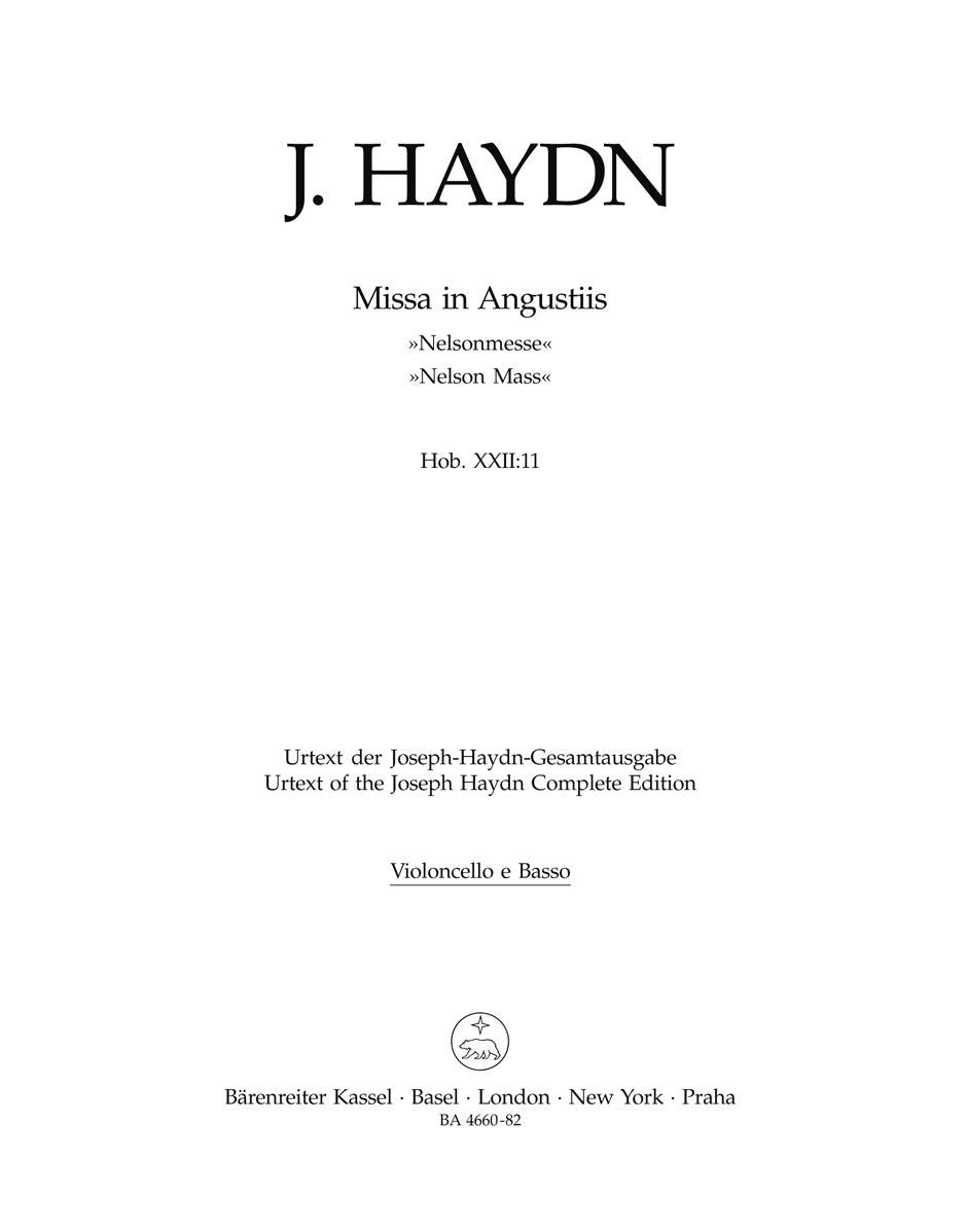 Haydn: Missa in angustiis Hob.XXII:11 Nelsonmesse