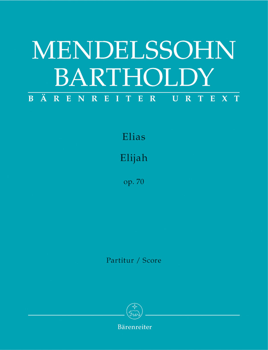 Mendelssohn: Elias (Elijah) Op. 70 (Partituur)