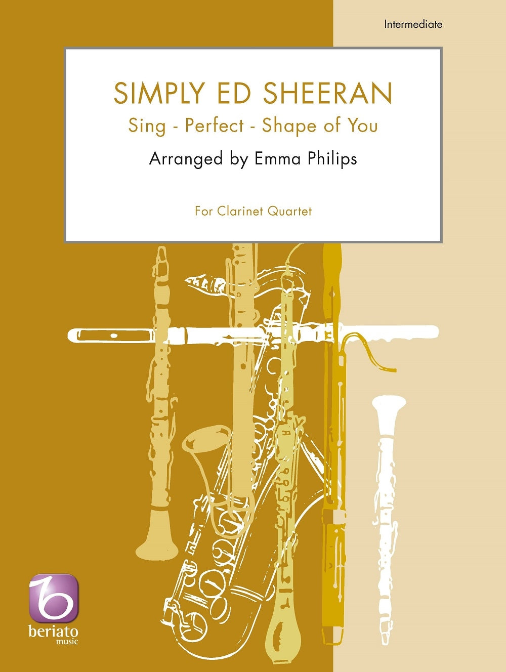 Simply Ed Sheeran (Set Klarinetkwartet)