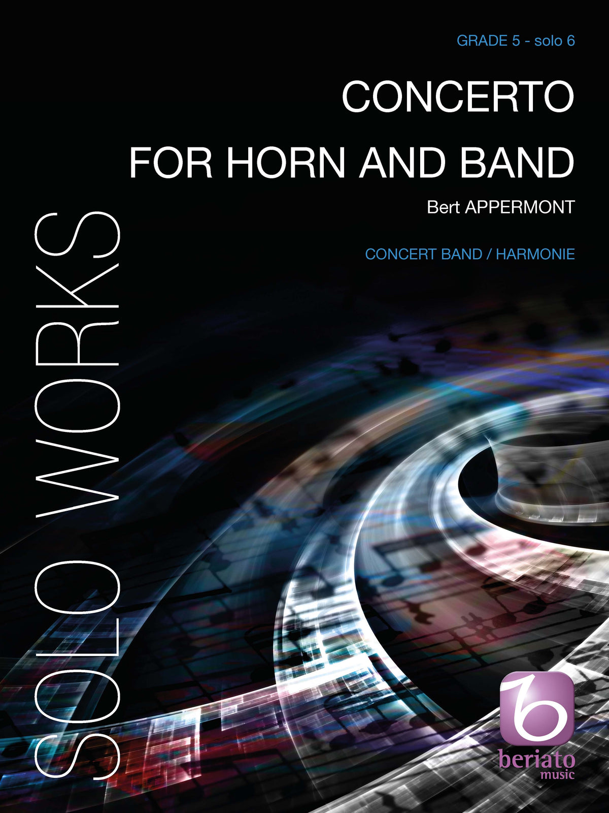 Appermont: Concerto for Horn and Band (Partituur Harmonie)
