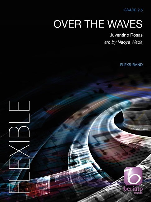Rosas: Over the Waves (Partituur 5-Part Flexible Band)