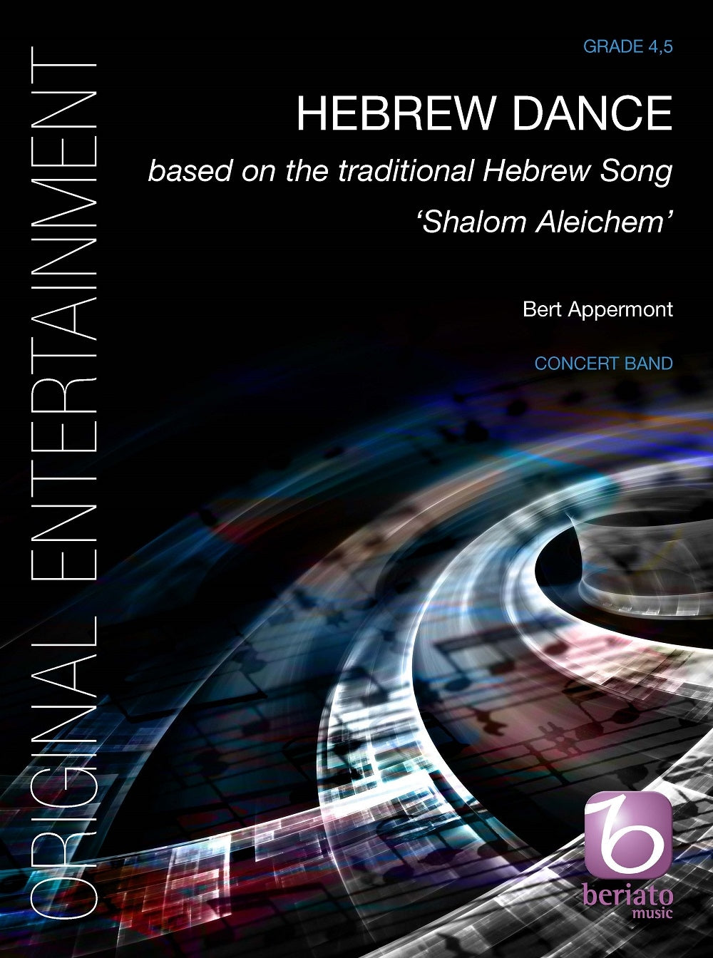 Appermont: Hebrew Dance (Partituur Harmonie)