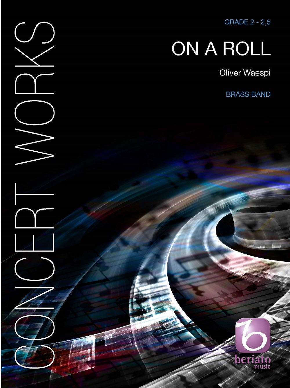 Waespi: On a Roll (Partituur Brassband)