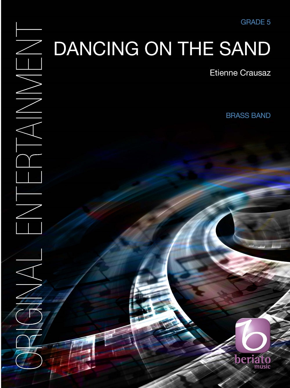 Crausaz: Dancing on the Sand (Partituur Brassband)
