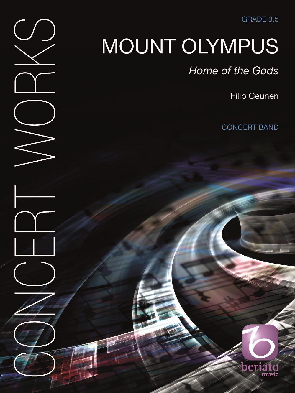 Ceunen: Mount Olympus (Partituur Harmonie)