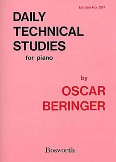 Daily Technical Studies For Piano