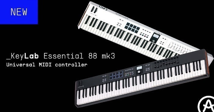 Arturia - Arkeylab3ess88wh - Universal Midi Controller