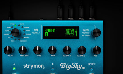 Strymon - STRBIGSKYMX - Flagship Reverb Pedal with Ir Loading, Dual Reverbs and More