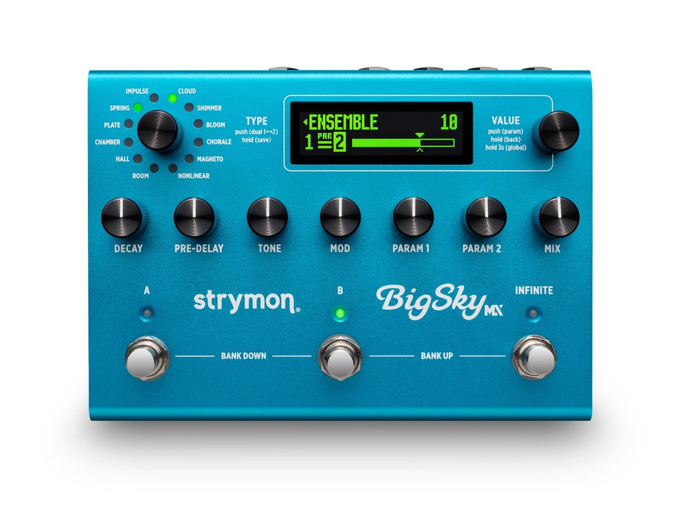 Strymon - STRBIGSKYMX - Flagship Reverb Pedal with Ir Loading, Dual Reverbs and More