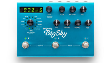 Strymon - STRBIGSKY - 12 Studio Class Reverb Machines In One Pedal