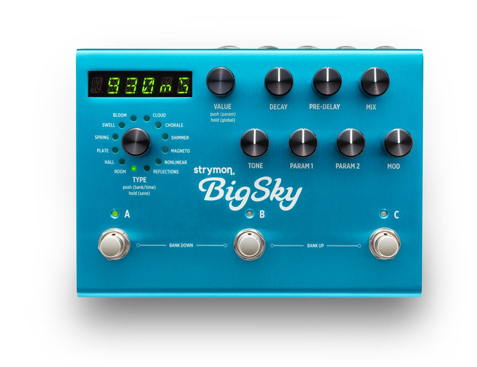 Strymon - STRBIGSKY - 12 Studio Class Reverb Machines In One Pedal