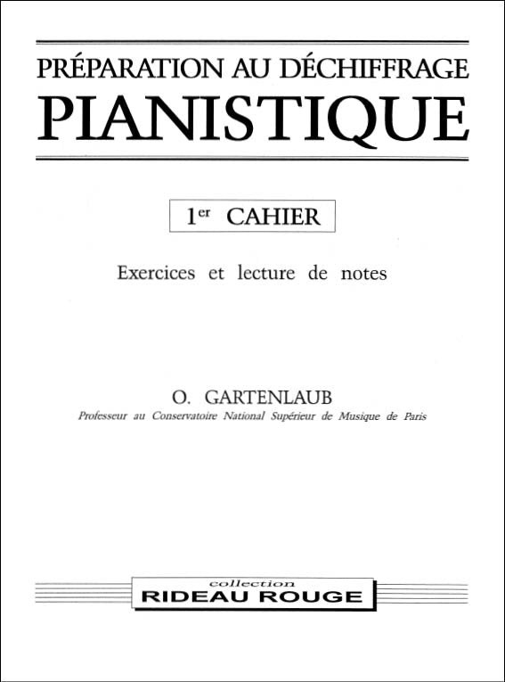 Préparation Au Déchiffrage Pianistique - 1e Cahier afbeelding 2