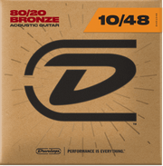 Dunlop 80/20 Bronze Akoestische Gitaarsnaren Extra Light 10-48