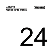 Dunlop 80/20 Bronze Losse Akoestische Gitaarsnaar .024