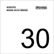 Dunlop 80/20 Bronze Losse Akoestische Gitaarsnaar .030