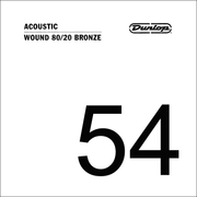 Dunlop 80/20 Bronze Losse Akoestische Gitaarsnaar .054