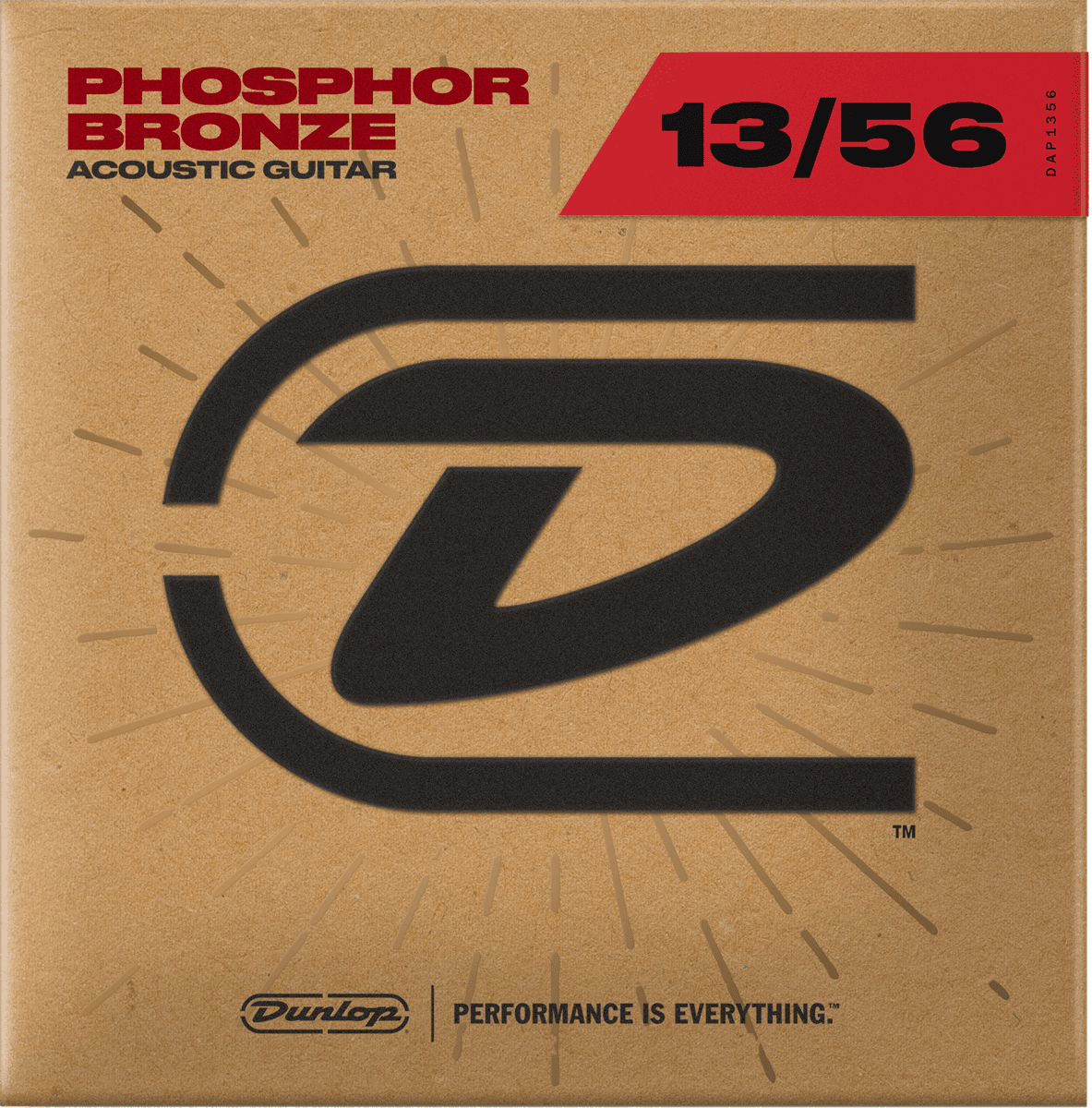 Dunlop Phosphor Bronze Akoestische Gitaarsnaren Medium 13-56