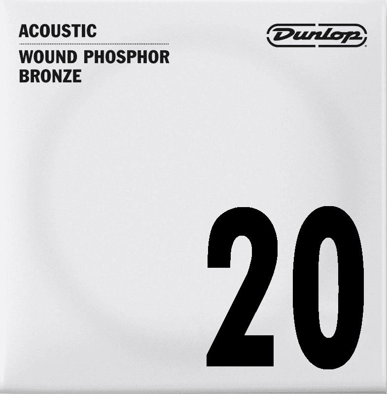 Dunlop Phosphor Bronze Losse Akoestische Gitaarsnaar .020