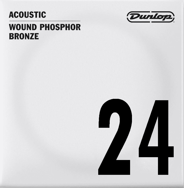 Dunlop Phosphor Bronze Losse Akoestische Gitaarsnaar .024