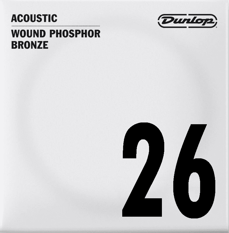 Dunlop Phosphor Bronze Losse Akoestische Gitaarsnaar .026