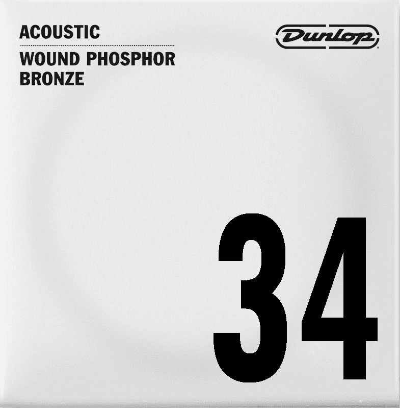 Dunlop Phosphor Bronze Losse Akoestische Gitaarsnaar .034