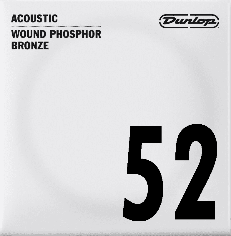 Dunlop Phosphor Bronze Losse Akoestische Gitaarsnaar .052