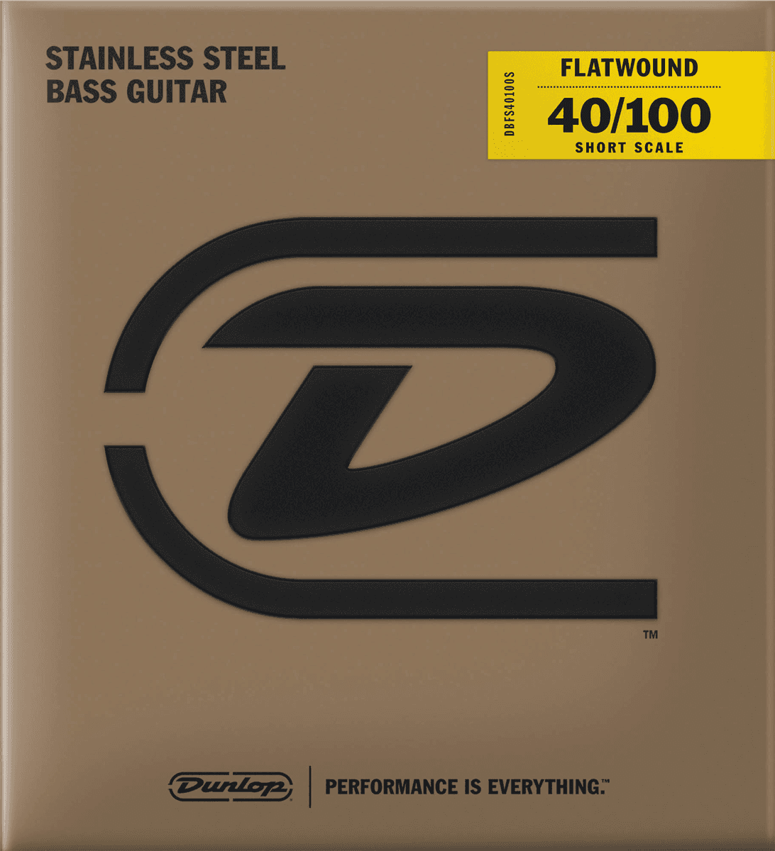 Dunlop Flatwound Basgitaarsnaren 40-100