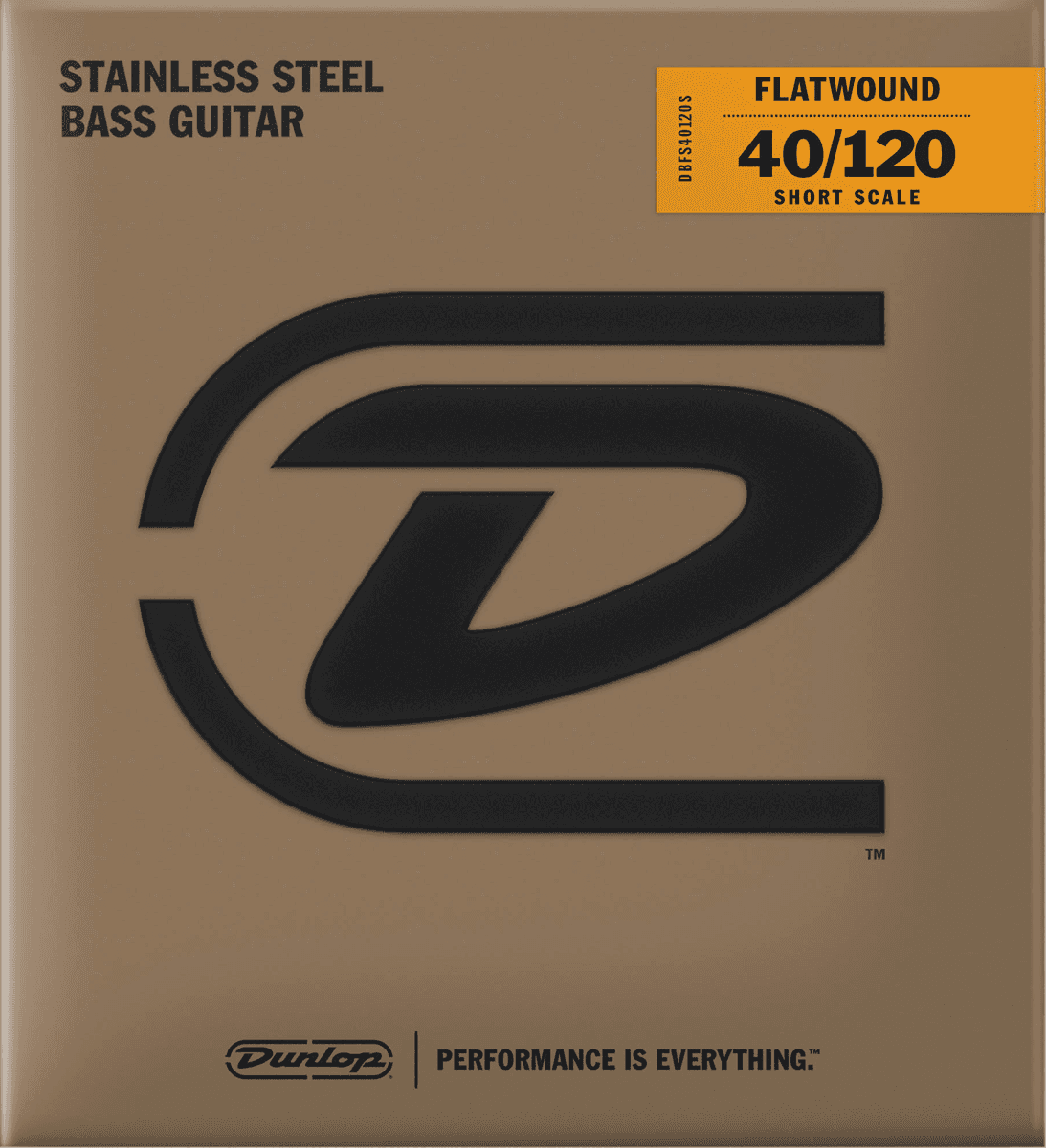 Dunlop Flatwound Basgitaarsnaren 40-120