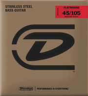 Dunlop Flatwound Basgitaarsnaren Short Scale 45-65-85-105