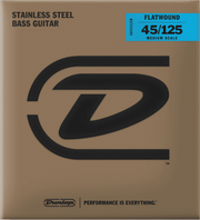 Dunlop Flatwound Basgitaarsnaren 45-125