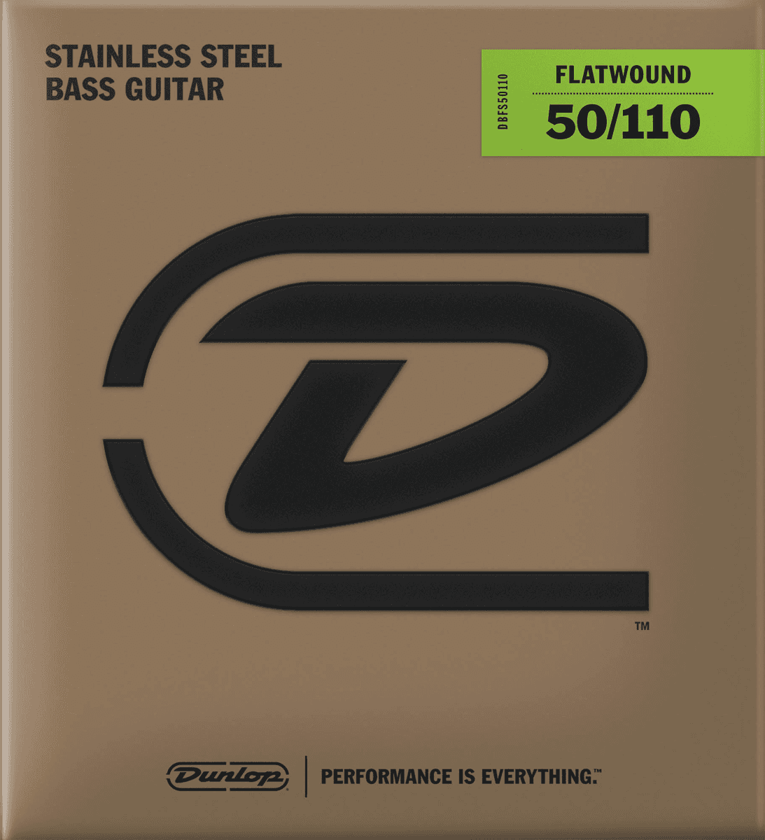 Dunlop Flatwound Basgitaarsnaren 50-110
