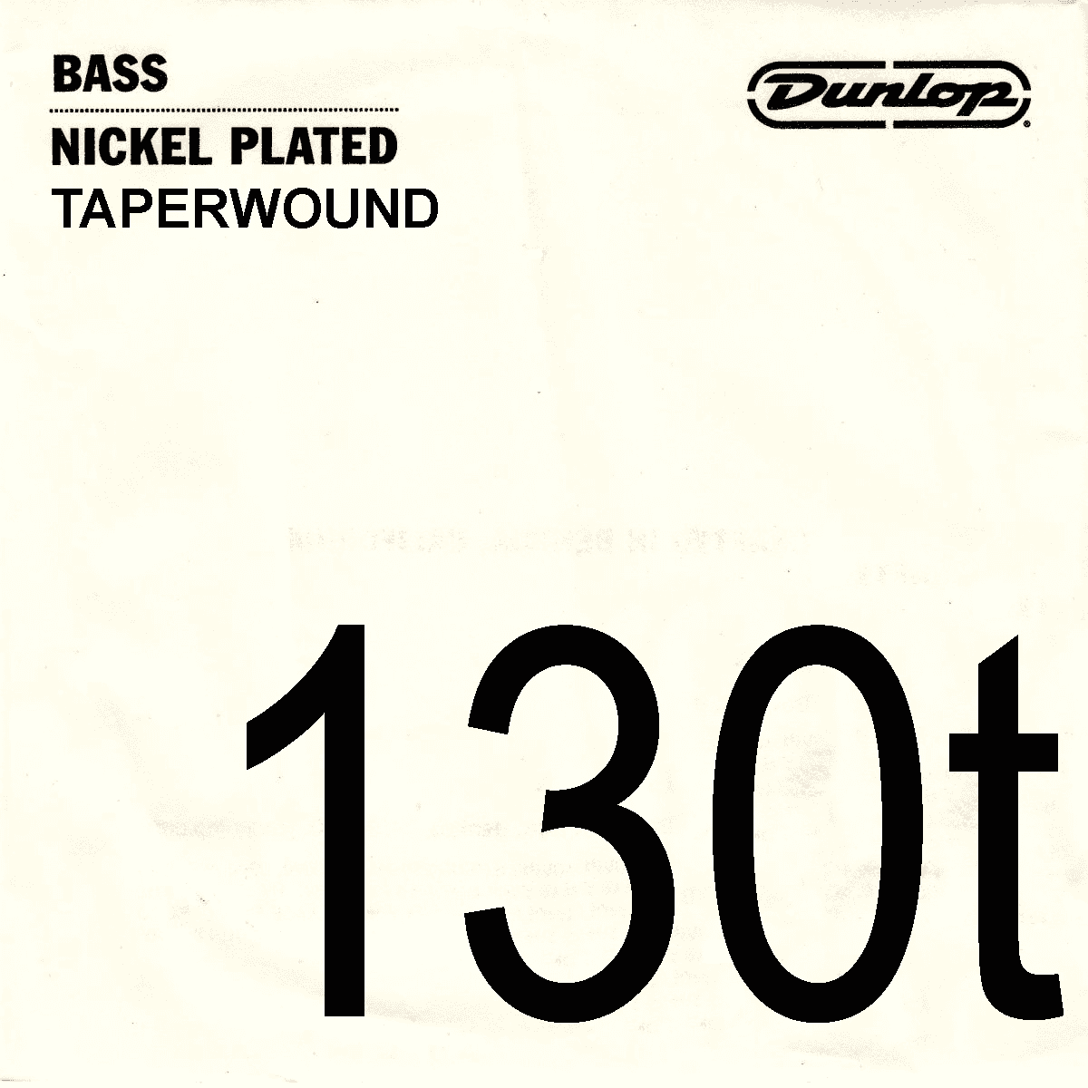 Dunlop Nickel Wound Losse Basgitaarsnaar Taperwound .130
