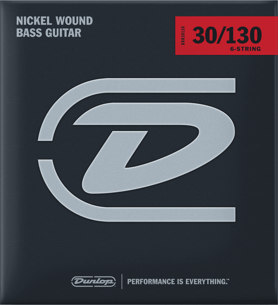 Dunlop Nickel Wound Basgitaarsnaren 30-130