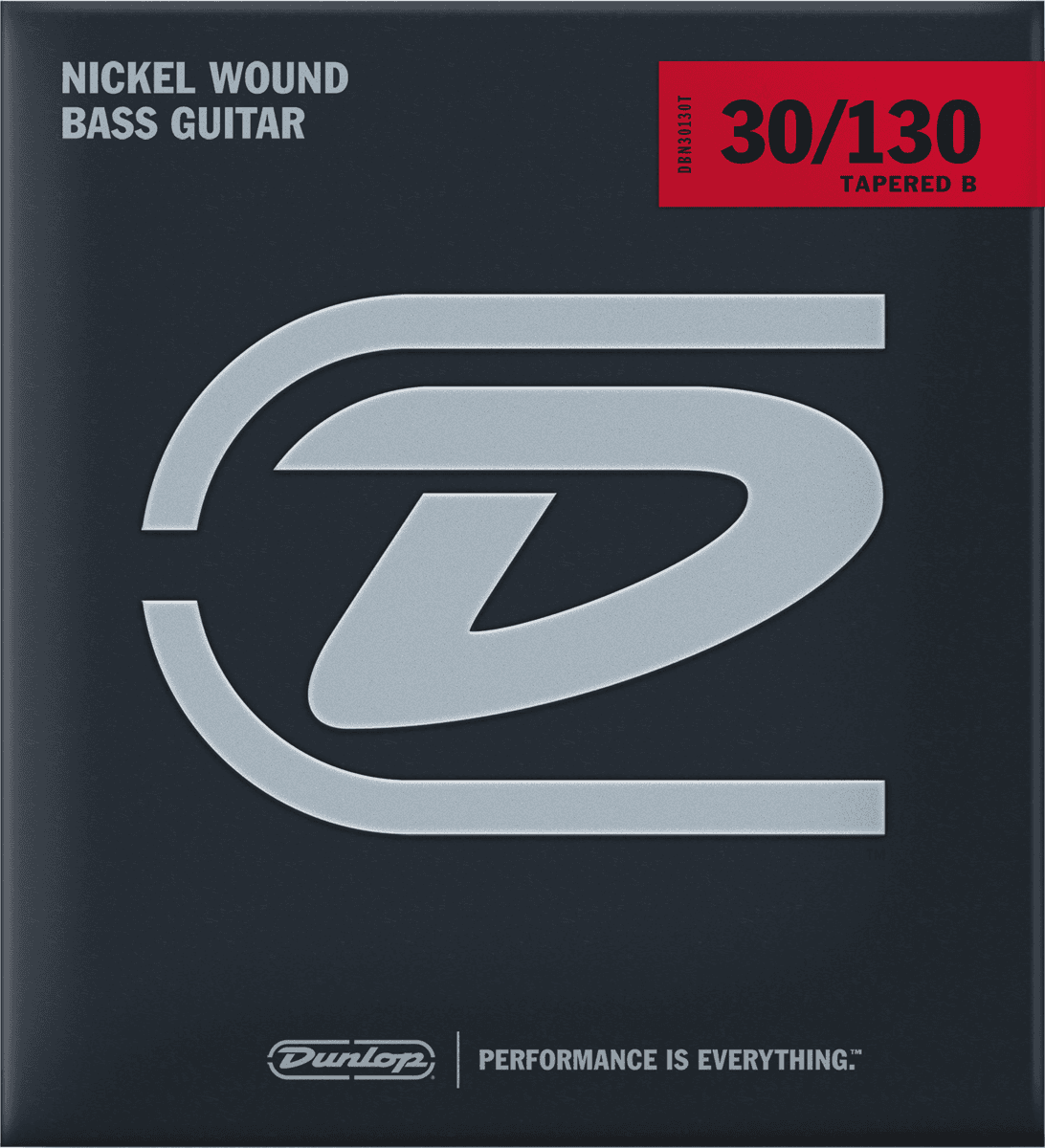 Dunlop Nickel Wound Basgitaarsnaren Tapered 30-130