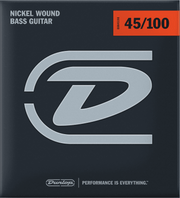 Dunlop Nickel Wound Basgitaarsnaren Long Scale 45-100