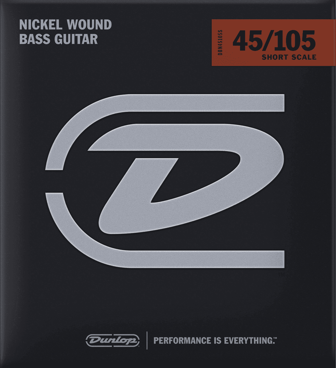 Dunlop Nickel Wound Basgitaarsnaren Short Scale 45-105