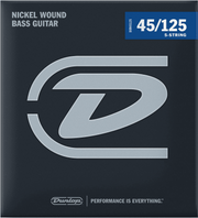 Dunlop Nickel Wound Basgitaarsnaren 45-125