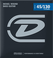 Dunlop Nickel Wound Basgitaarsnaren Long Scale 45-130