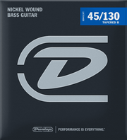 Dunlop Nickel Wound Basgitaarsnaren Tapered 45-130