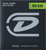 Dunlop Nickel Wound Basgitaarsnaren 55-115