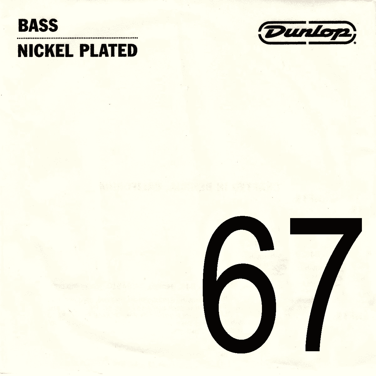 Dunlop Nickel Wound Losse Basgitaarsnaar .067