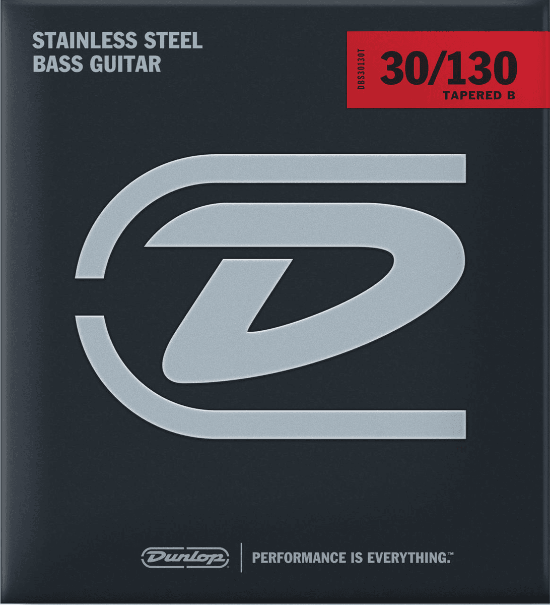Dunlop Stainless Steel Basgitaarsnaren Tapered 30-130