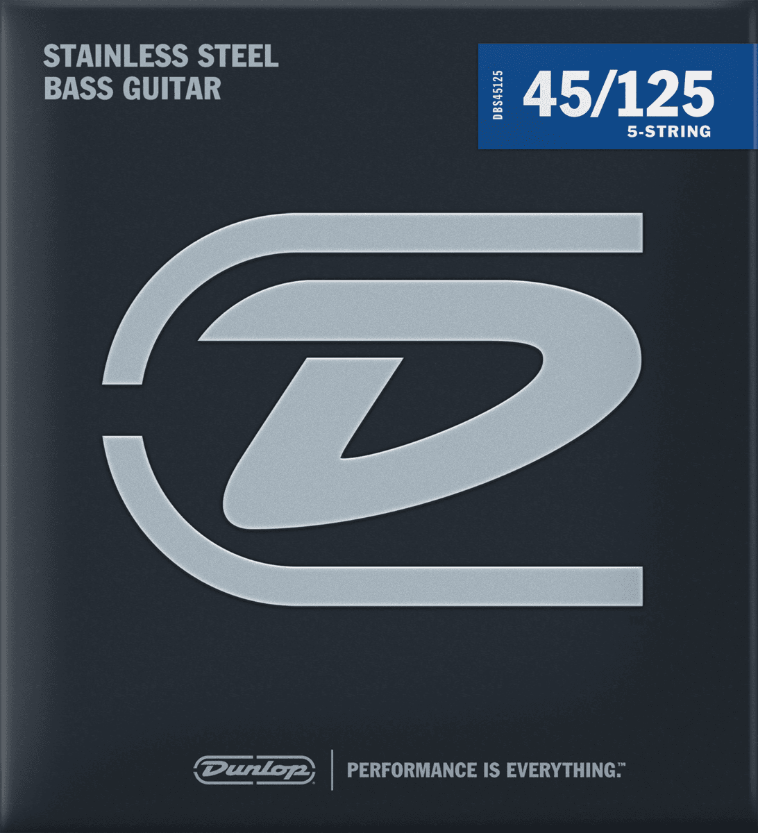 Dunlop Stainless Steel Basgitaarsnaren 45-125